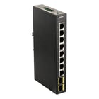 D-Link Switch industrial Gigabit de 8 portas, incluindo 2 portas SFP de 100/1000M - D-Link DIS-100G-10S