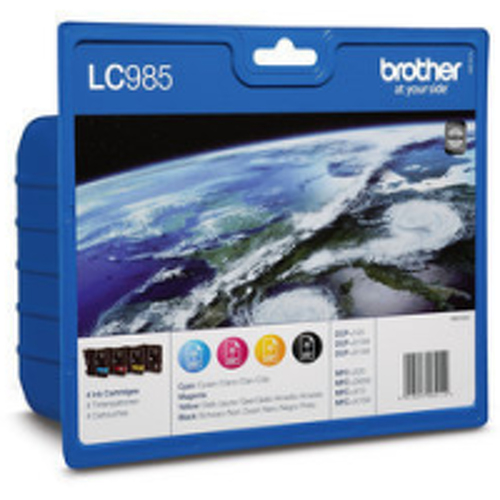 LC985 Value Pack 4 Cores - Brother LC985VALBP