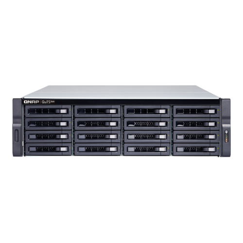 NAS QNAP 16-Bay AMD Ryzen 7 3700X 8C/16T 3.6GHz/32GB/2xGigaLan+2x10GbE SFP+/USB/3U - QNAP TSH1677XURP3700X32G