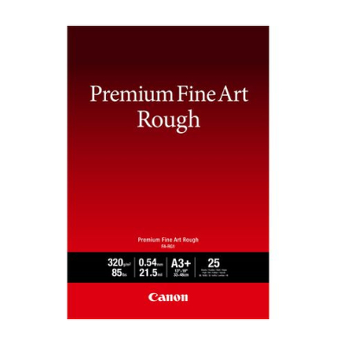 FA-RG1 A3+ 25 folhas - Premium FineArt Rough A3+ 25 folhas - Canon 4562C004