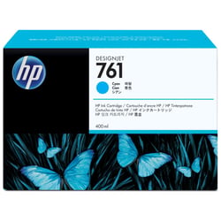 HP Tinteiro DesignJet 761 Ciano de 400 ml - CM994A