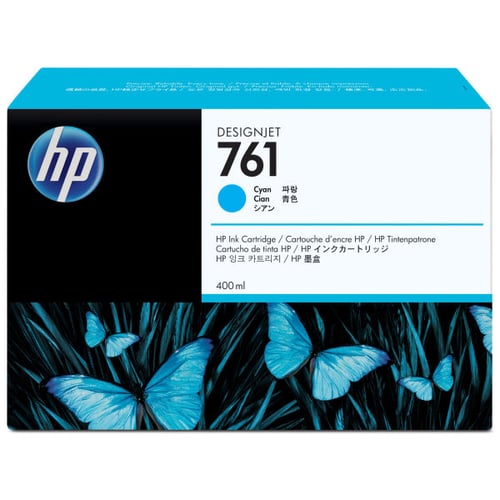 HP Tinteiro DesignJet 761 Ciano de 400 ml - CM994A