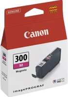 Canon PFI300 Magenta Cartucho de Tinta Original - 4195C001/PFI300M - Canon 4195C001