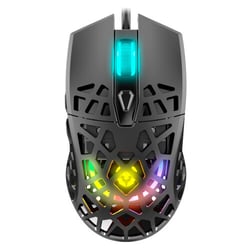 Krom Kaiyu RGB USB Gaming Mouse 12000dpi - Painel perfurado - 6 botões programáveis - Iluminação RGB - Uso com a mão direita - Cabo de 1.80m - Krom NXKromKAIYU