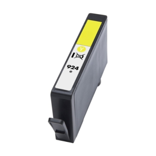 Tinteiro genérico amarelo HP 924e XL - Substitui 4K0U9NE/4K0U5NE (Chip reforçado para atualização) - HP HI-924XLYL(PRO)
