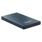 Tooq Caixa Externa para HDD/SDDDDD 2,5" até 9,5 mm SATA USB 3.0 - Azul Marinho Metálico - Tooq TQE-2527PB
