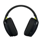 Headset Gamer Sem Fio Logitech G435 - Faixa de Cabeça Ajustável - LightSpeed Bluetooth - 2 Microfones - Preto e Amarelo Fluorescente - Logitech 981-001050