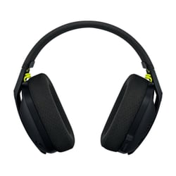 Headset Gamer Sem Fio Logitech G435 - Faixa de Cabeça Ajustável - LightSpeed Bluetooth - 2 Microfones - Preto e Amarelo Fluorescente - Logitech 981-001050