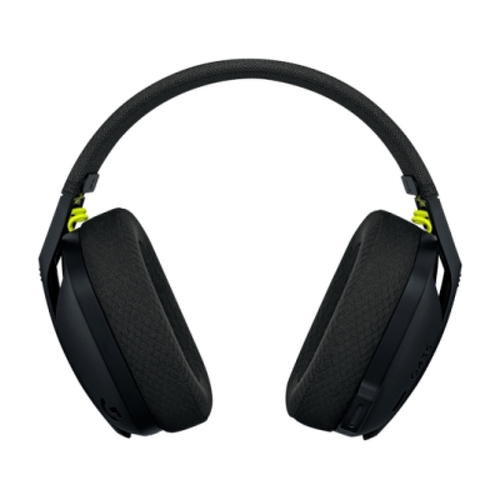 Headset Gamer Sem Fio Logitech G435 - Faixa de Cabeça Ajustável - LightSpeed Bluetooth - 2 Microfones - Preto e Amarelo Fluorescente - Logitech 981-001050
