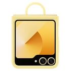 Capa de Silicone Samsung com Anel Galaxy Z Flip 6 Amarelo - Samsung EF-PF741TYEGWW
