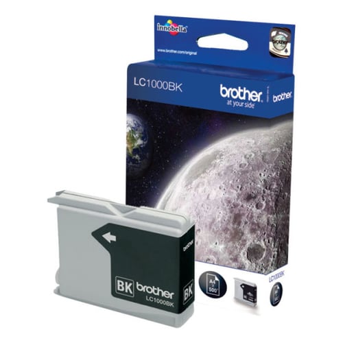 Tinteiro de tinta preto - Brother LC1000BK