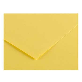 Cartolina 50x65cm Amarelo Limao 185g 1 Folha Canson - Canson 17240220