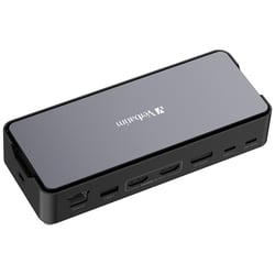 VERBATIM DOCK 8K USB-C 2xHDMI 1xDP 1xSSD SLOT 1xRJ45 3xUSB3.2 CR PD80W - Verbatim 32173