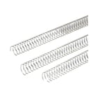 Argolas Espiral Metálicas Passo 5:1 22mm Prata 100un - Neutral 1713532