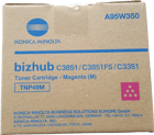 Cartucho de Toner Original Magenta Konica Minolta TNP49 - TNP49M/A95W350 - Konica Minolta A95W350