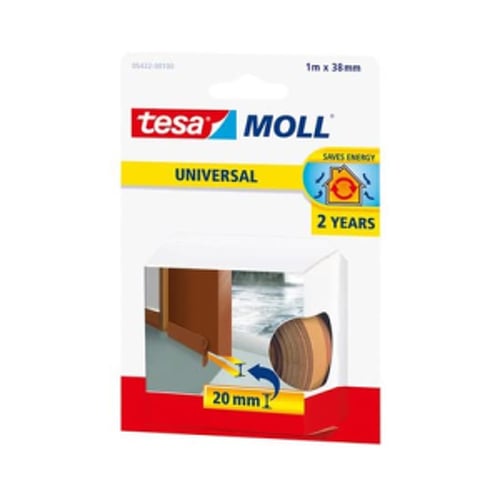 Fita Adesiva Espuma Veda Portas Densa 38mmx1m Tesa Castanho - Tesa 15605422-101