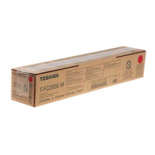 Toshiba T-FC200EM Magenta Toner Original - 6AJ00000261/6AJ00000197/6AJ00000127 - Toshiba T-FC200EM