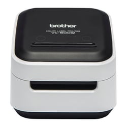 Impressora de etiquetas a cores com WiFi. Permite criar etiquetas criativas e personalizadas - Brother VC-500W