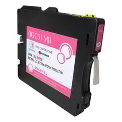 Cartucho de tinta de pigmento genérico Ricoh GC31M Magenta - Substitui 405690/405703 - Ricoh RI-GC31MG(PG)