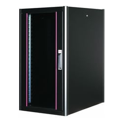 EQUIP BASIC FLEX 19´ 22U 600X800MM RAL9005 BLACK - Equip EBF-22-6080-B-BAAA