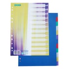 Separadores A4 Plástico Cinza (1 a 12) - Neutral 1721091