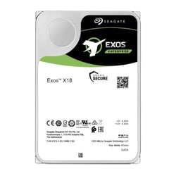 SEAGATE EXOS X18 16TB SAS 7200rpm 256MB cache 512e/4Kn Helium SED Fast Format BLK - Seagate ST16000NM005J