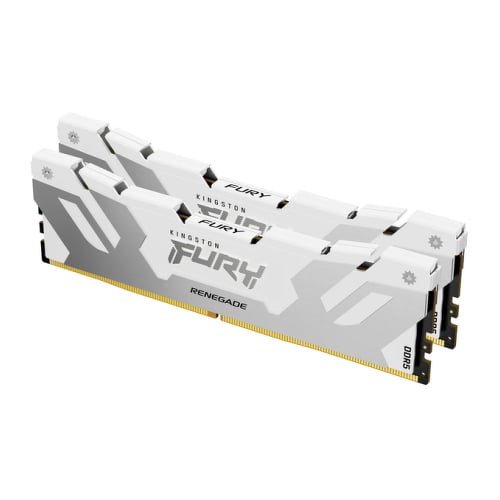 KINGSTON MEM 64GB 6000MT/S DDR5 CL32 DIMM (KIT 2) FURY RENEGADE WHITE XMP - Kingston KF560C32RWK2-64