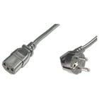 Ewent EW-190100-020-N-P cabo de energia Preto 1,8 m Acoplador C13 - Ewent EW-190100-020-N-P