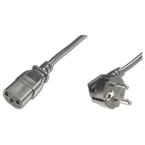Ewent EW-190100-020-N-P cabo de energia Preto 1,8 m Acoplador C13 - Ewent EW-190100-020-N-P