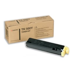 Tinteiro de Toner Amarelo Original Kyocera TK500Y - 370PD3KW/TK500Y - Kyocera 276322