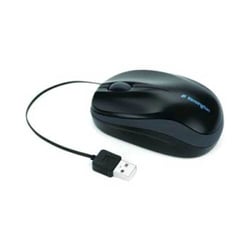 Rato com Fio Pro Fit cabo Retrátil | Formato Ambidestro - Indicado para Ultrabooks e Portáteis - Kensington KENK72339EU
