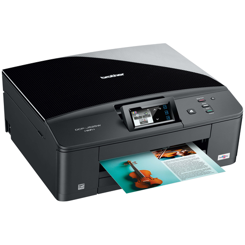 Brother DCP-J525W, Jato de tinta, Impressão a cores, 6000 x 1200 DPI, Cópia a cores, Digitalização a cores, A4 - Brother DCPJ525W