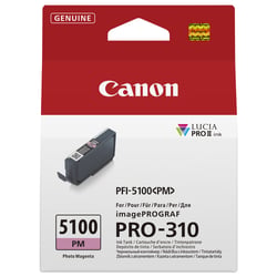 CANON PFI-5100 SERIES PHOTO MAGENTA INK TANK - Canon 6957C001