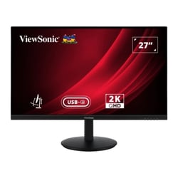Monitor LED ViewSonic VG2709-2K-MHDU-2 IPS QHD 2K HDR de 27" - Resposta de 4 ms - Alto-falantes de 5 W - 16:9 - Altura ajustável, giratória e inclinável - HDMI, áudio, USB-C - Ângulo de visão de 178º - VESA 100x100 mm - ViewSonic VG2709-2K-MHDU-2