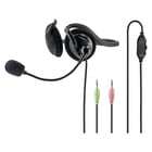Headset HAMA NHS-P100 PC Office with Neckband, Stereo, preto - Hama 00139920