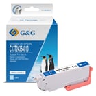 G&G Epson T2435/T2425 (24XL) Cião/Azul Light Cartucho de Tinta Compatível, 11 ml - Tinteiro Compatível C13T24354012/C13T24254012