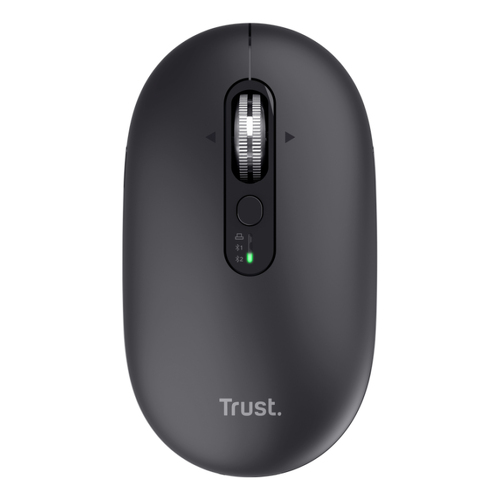 Seron Hyperscroll Slim Wireless Mouse - Black - Trust 26018