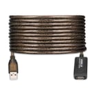 EWENT CABO EXTENSÃO USB 2.0 M/F AMPLIFICADA 5MT - Ewent EW1013