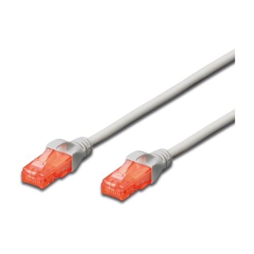 DIGITUS CHICOTE CAT6 UTP LSZH 1.5MT CINZA - DIGITUS DK-1617-015