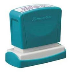 Carimbo 16x48mm Preto Xstamper Quix Q11B 1un - Xstamper XST-Q11B