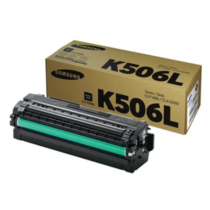 Cartucho de toner original preto Samsung CLP680/CLX6260 - CLT-K506L/SU171A - Samsung SU171A