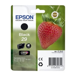 EPSON TINTEIRO PRETO 29 CLARIA HOME XP235/332/335/432/435 - Epson C13T29814022