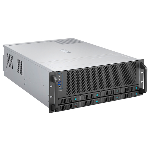 Caixa Server Rack, 4U HSW4U6508, 8 Bays - FONDO 665mm - Unykach UK80.40.6508