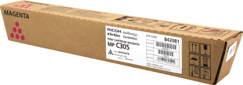 Ricoh Aficio MP-C305/MP-C305SPF Magenta Toner Original - 842081/841596/MPC305E - Ricoh 842081
