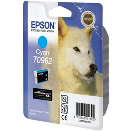 Epson Husky Tinteiro Cyan T0962 Tinta UltraChrome K3 - Epson C13T09624010