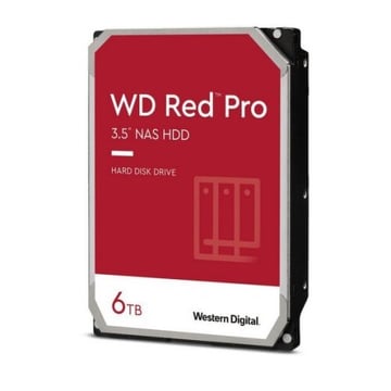 Disco rígido interno WD Red Pro 3,5" 6TB NAS SATA3 - Western Digital 145144