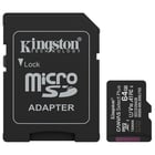 64GB microSDXC Canvas Select Plus Gen3 100MB/s A1 Card + Adapter - Kingston SDCS3/64GB