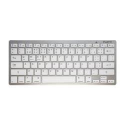 EWENT TECLADO BLUETOOTH IOS/ANDROID/WIN COMPACT SLIM SILVER PT - Ewent EW3119