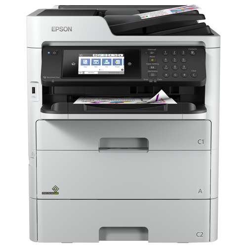 Epson WorkForce Pro WF- C579RDTWF, Jato de tinta, Impressão a cores, 4800 x 1200 DPI, A4, Impressão directa, Branco - Epson C11CG77401BM
