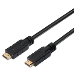 Cabo HDMI Aisens V2.0 Premium Alta Velocidade/HEC 4K@60HZ 18GBPS com Repetidor - A/M-A/M - 20m - Preto - Aisens A120-0374